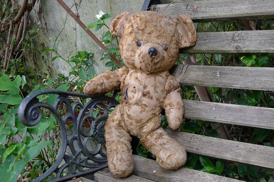 Der traurige Teddybär…